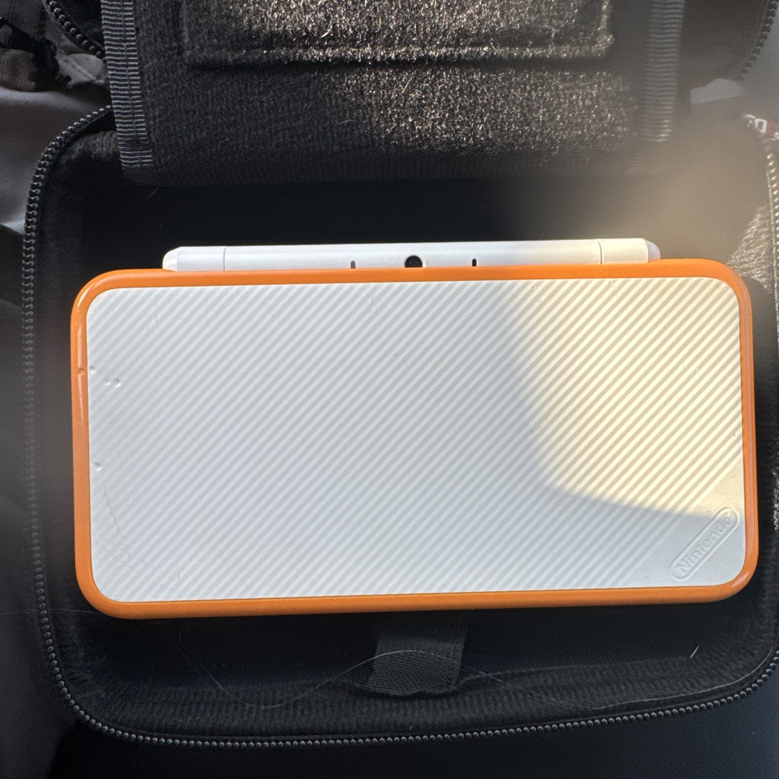 Nintendo “New” 2DS XL LL Console White & Orange (USA Seller) JAN-001