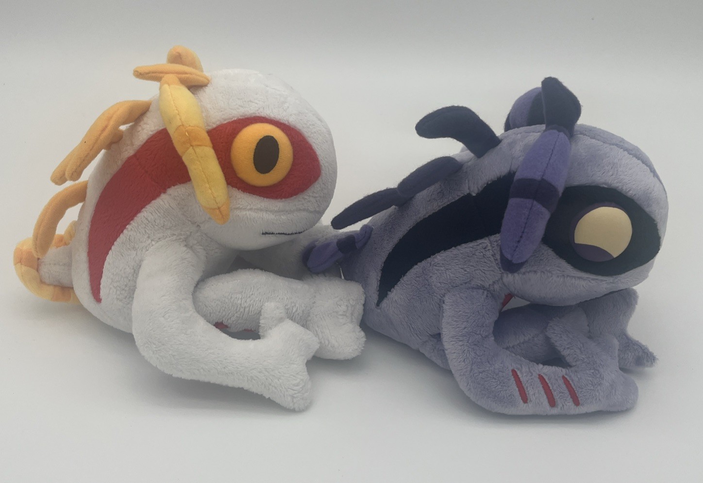 Blizzard World of Warcraft White Murloc Lurky Purple Mur’Ghoul Plush Blizzcon