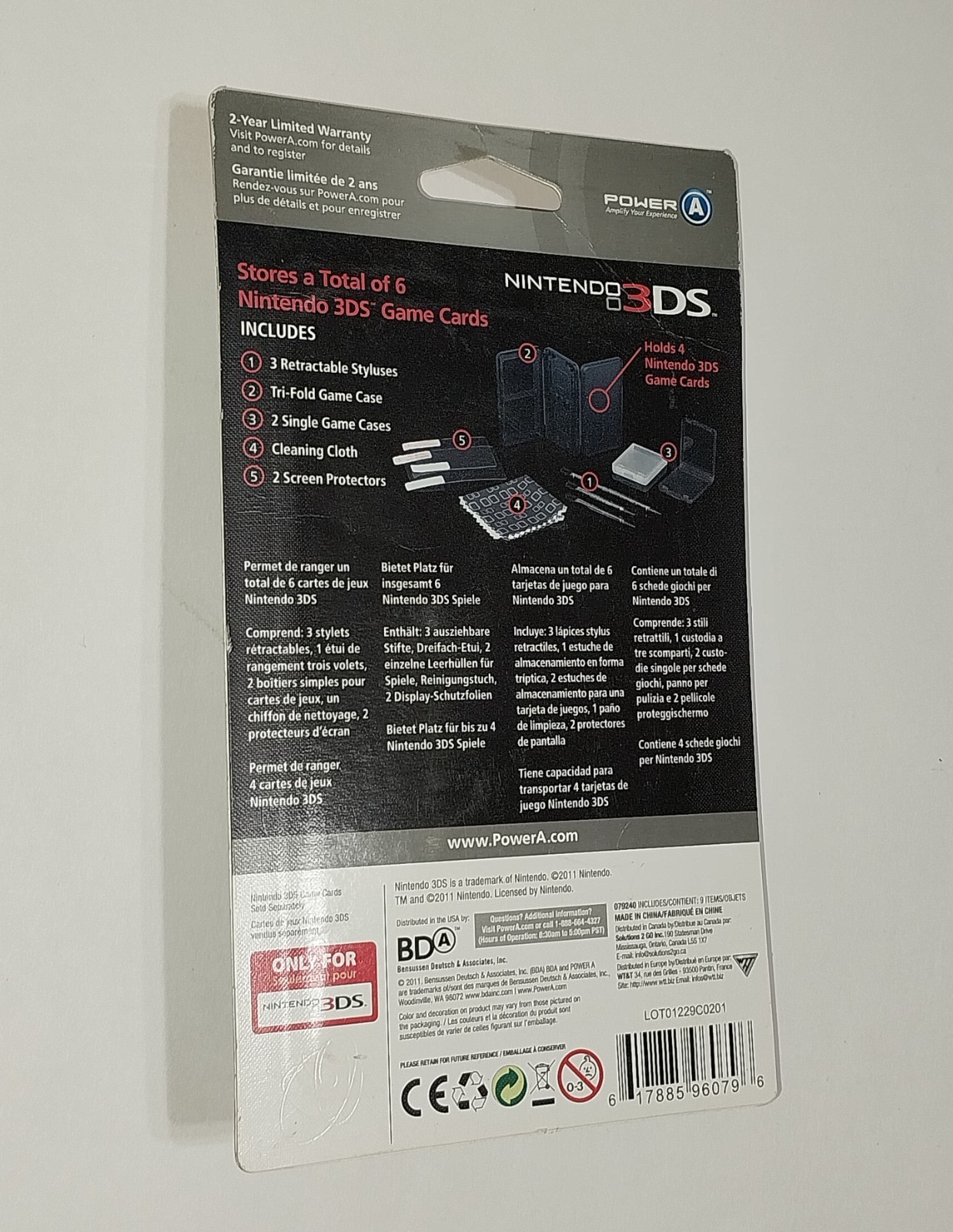 New PowerA Nintendo 3DS Universal Care & Protect Kit