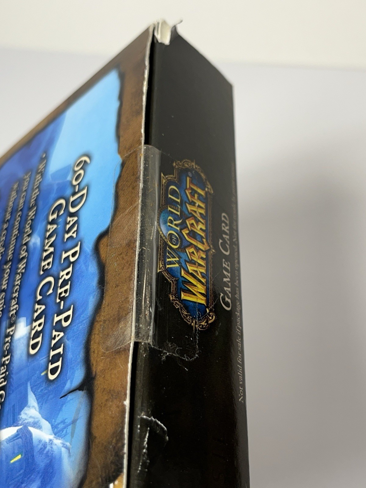 VTG World of Warcraft 60 Day Pre-Paid Game Card Box SEALED Collectible READ