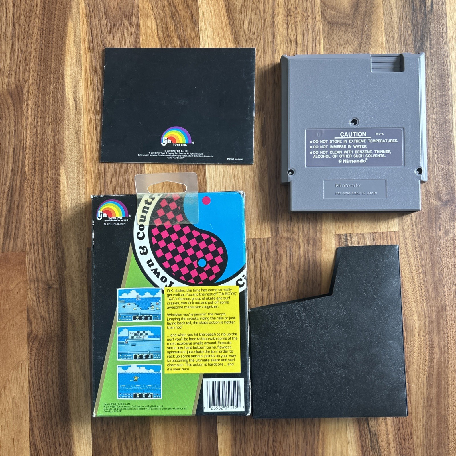 T&C Surf Designs:Wood & Water Rage (Nintendo Entertainment System, 1988) NES CIB