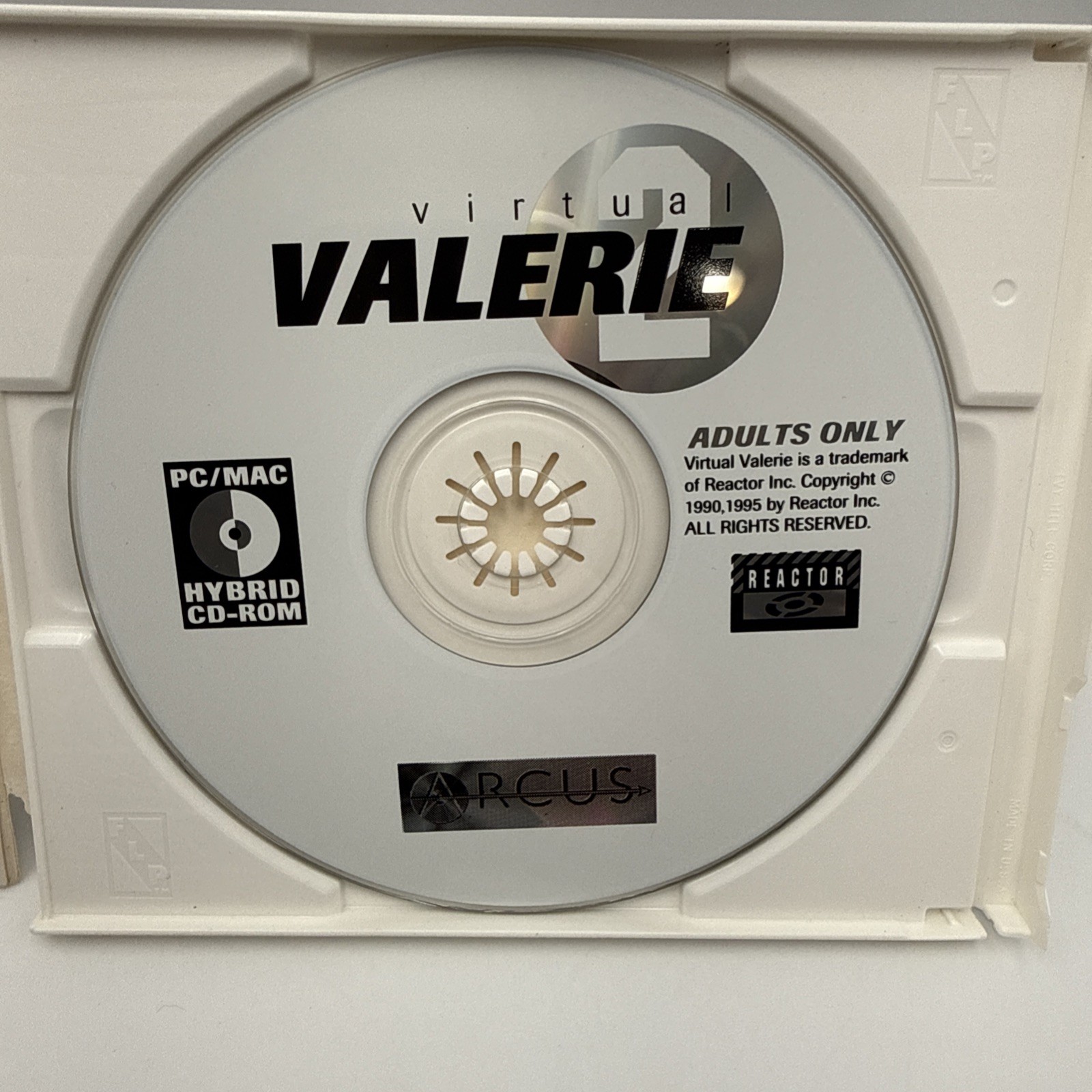 Super RARE Virtual Valerie 2 CD-Rom 1995 Adult Computer Game Mike Saenz PC/MAC