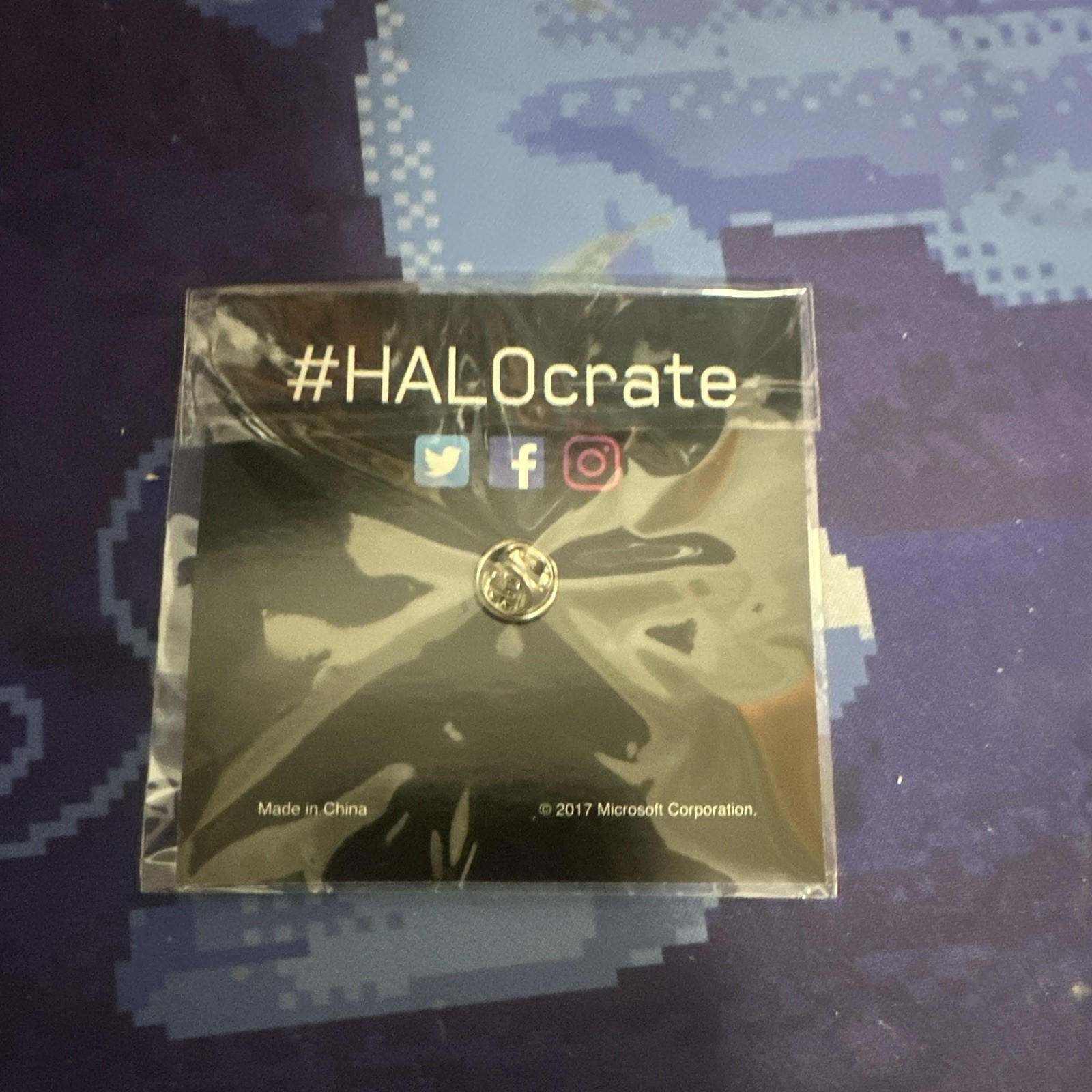 HALO Legendary Crate The Fall of Reach Pin 2017 Halo Series Halo: Reach
