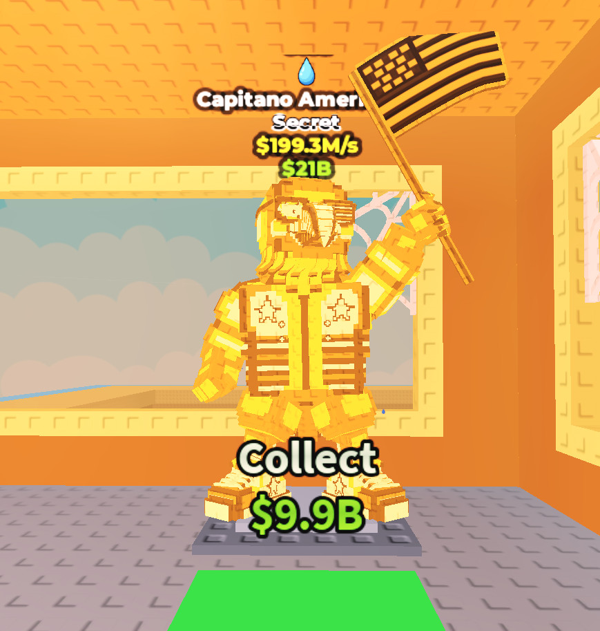 Capitano Americano 199.3M/s [ GOLD ] – Steal A Brainrot