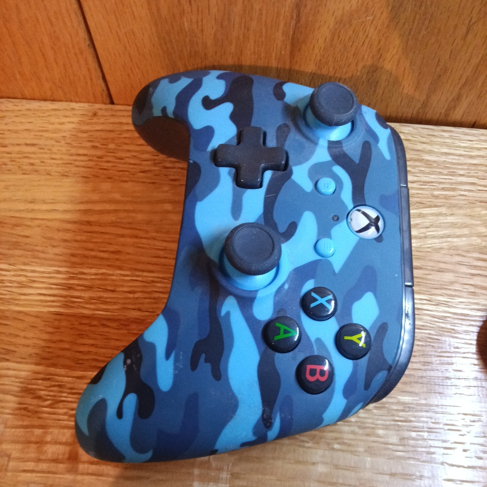 PowerA 1508488-03 Night Cloud Camo Wired Dual Rumble Controller For Xbox One