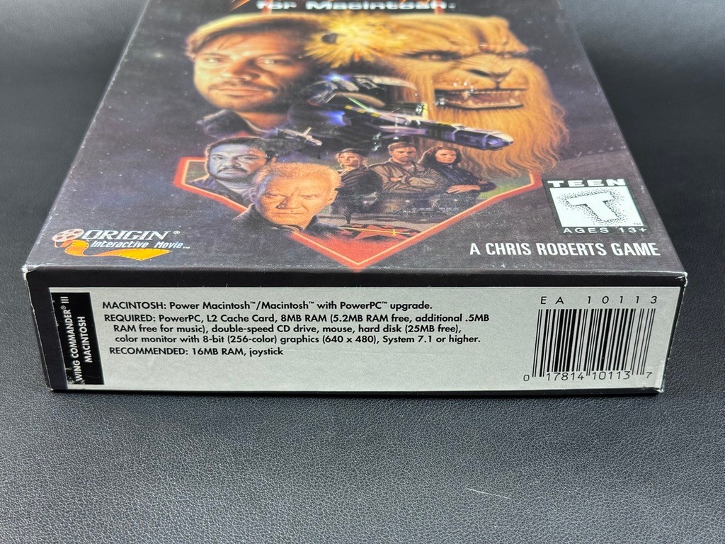 Wing Commander III: Heart of the Tiger ~ Macintosh 1995 ~ all discs with manual
