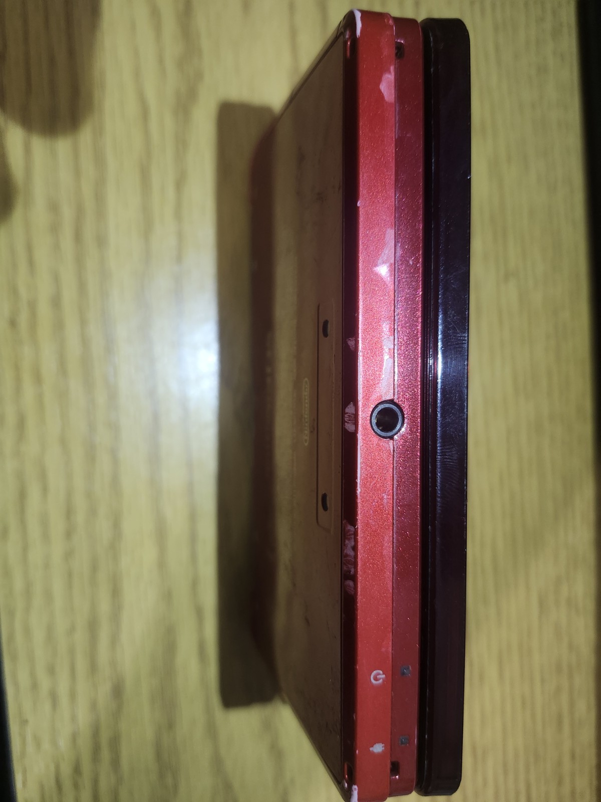 Nintendo 3DS Handheld System – Flame Red Comes With Stylus And Charger. No Game