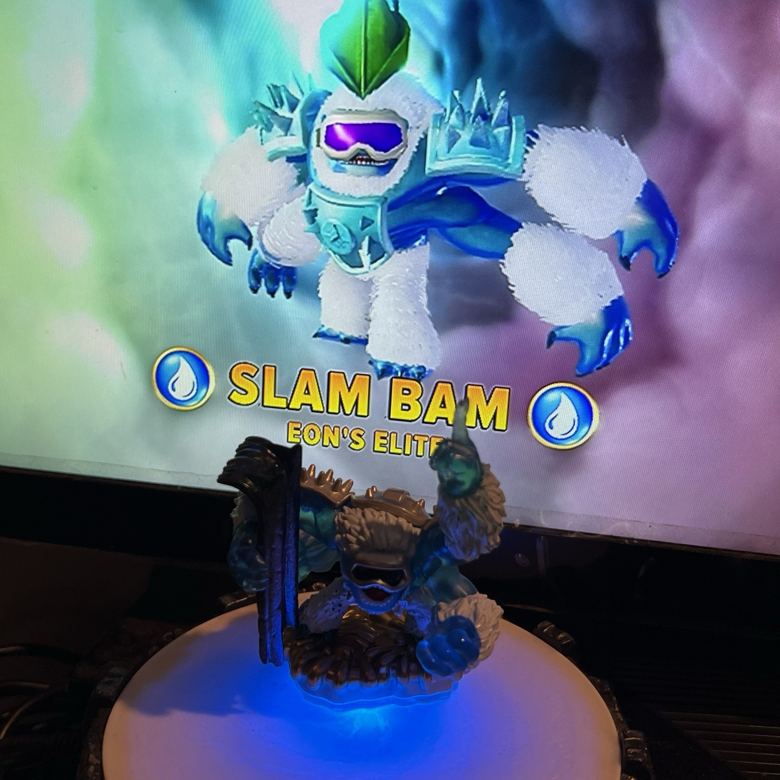 Skylanders Eon’s Elite Slam Bam Figure Activision Wii XBox PS3 Tested Working