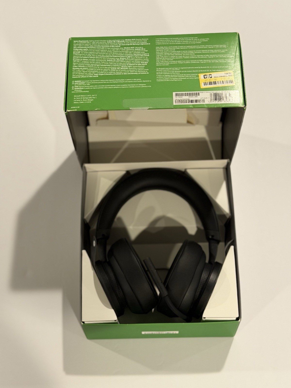 Microsoft Xbox Wireless Black Headset