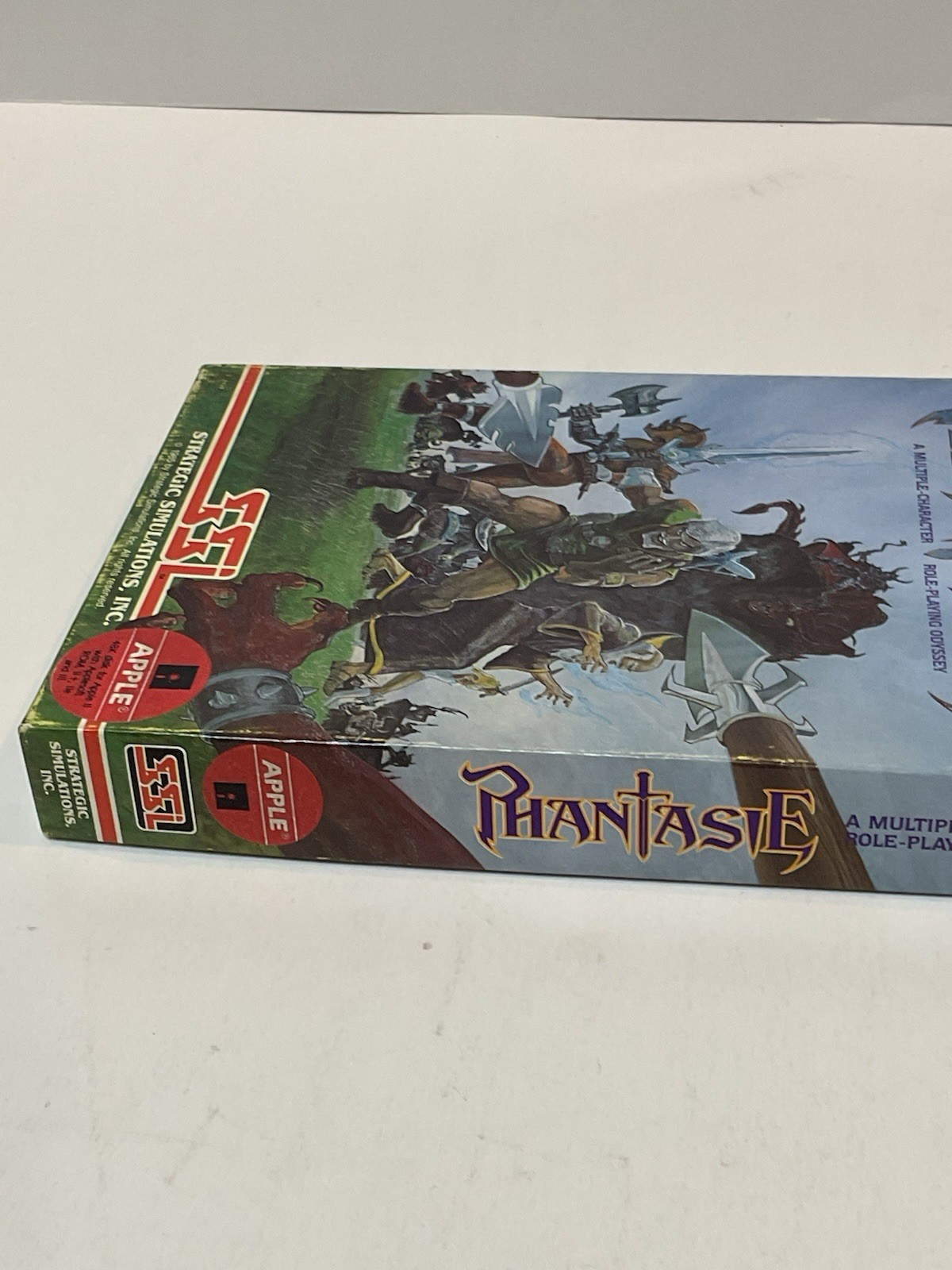 Vintage Apple II RPG Phantasie Odyssey Multiple Character by SSI