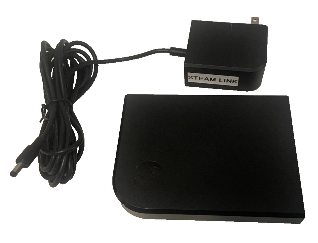 Valve Steam Link Model 1003 Streaming Box Tested Working w/ OEM Power Adapter