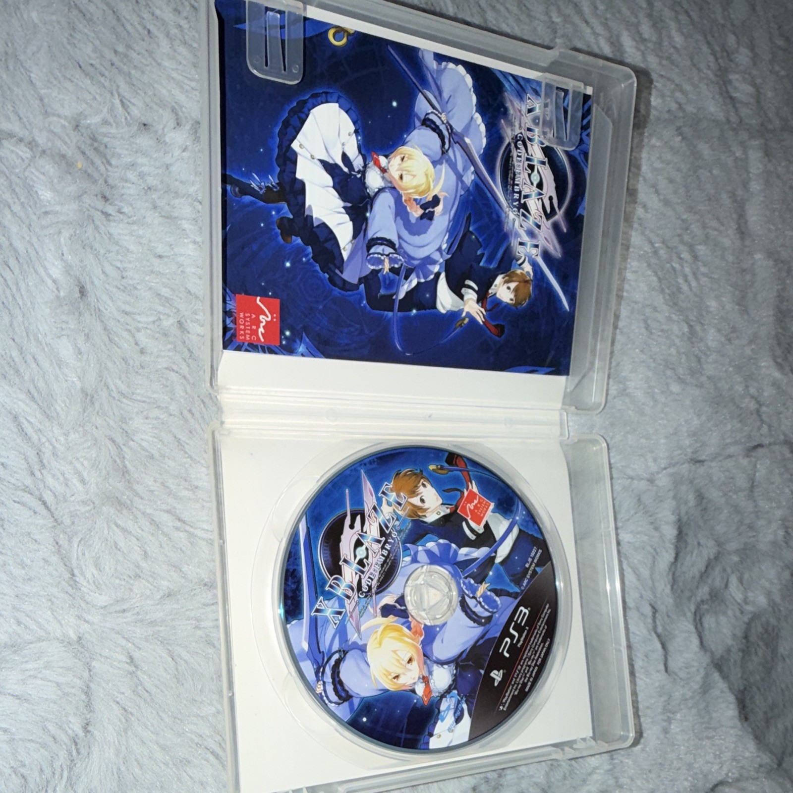 Arc System Works Xblaze Code: Embryo PS3 NTSC-J Japan CERO C w/ Manual (2013)