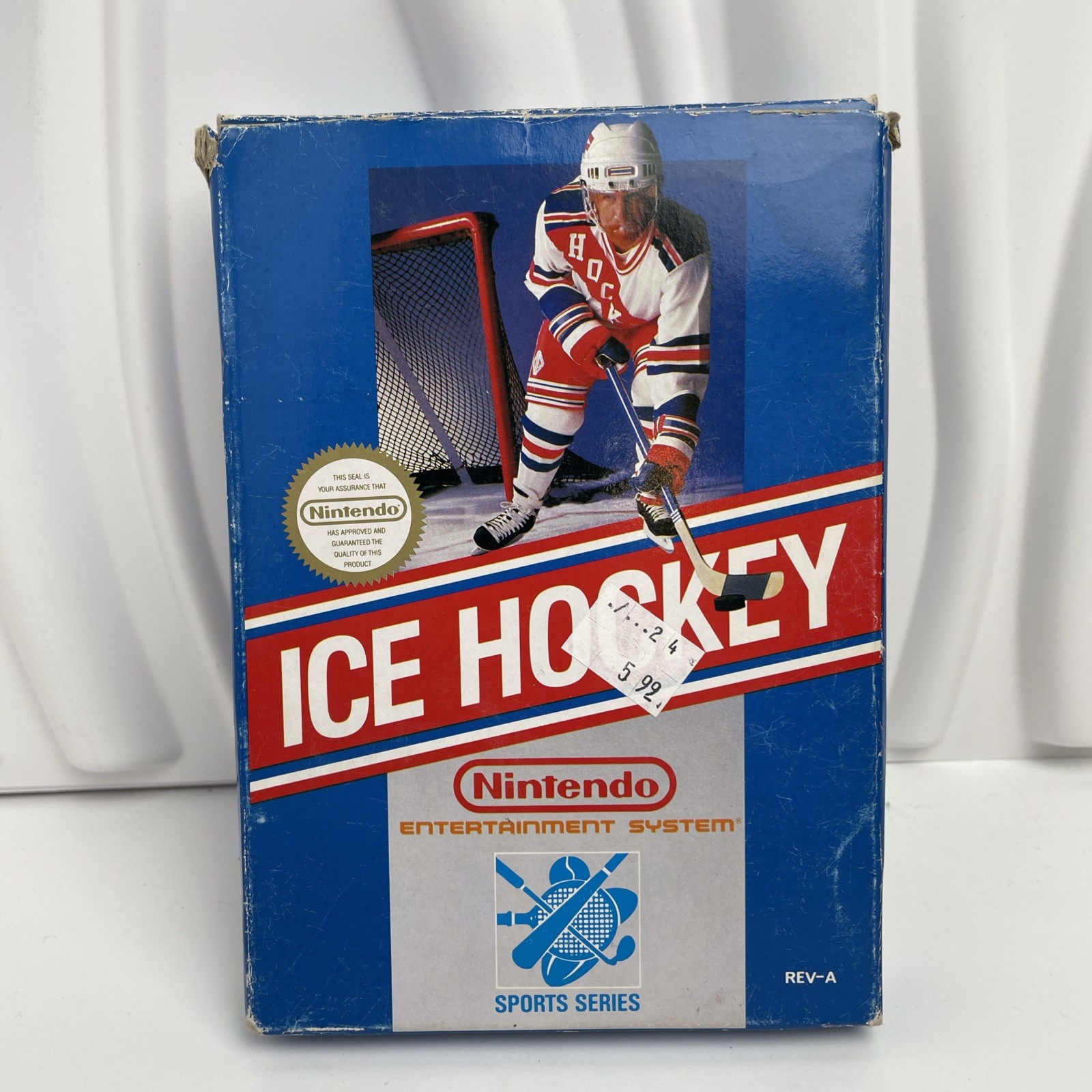 Ice Hockey (Nintendo NES) Complete in Box CIB