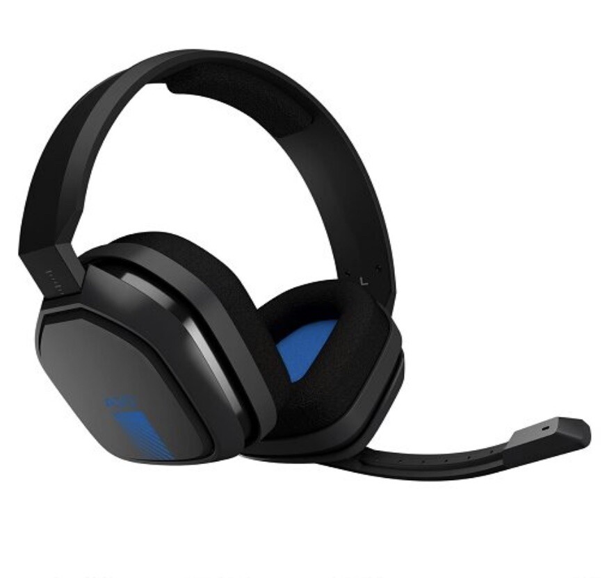 Logitech ASTRO Gaming A10 Wired 3.5mm Gaming Headset Xbox One PS4 – Blue