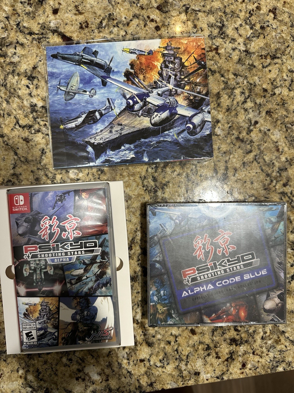 Psikyo Shooting Stars Alpha and Bravo for Nintendo Switch Complete in Box