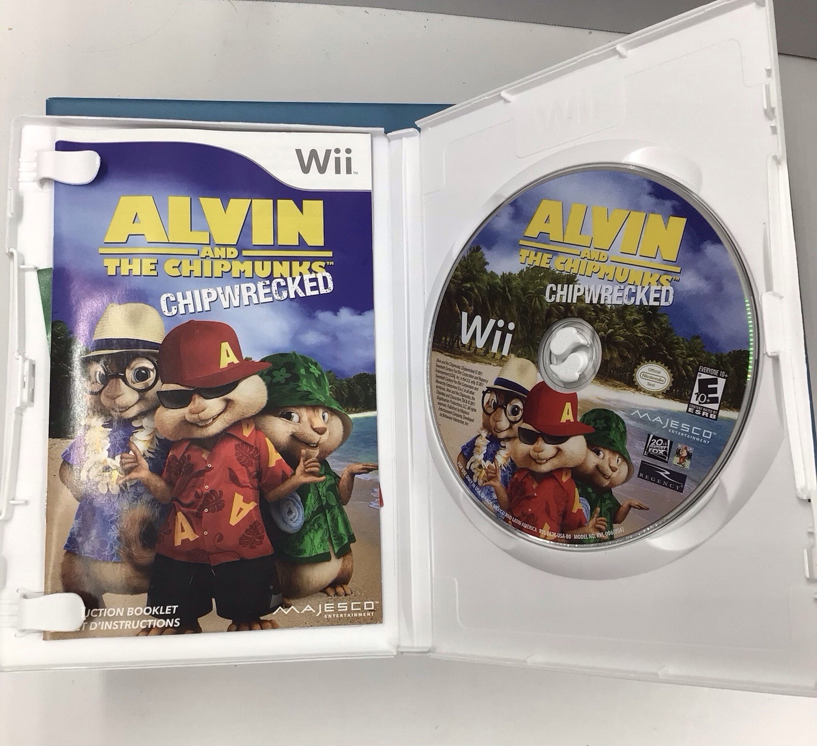 Alvin and the Chipmunks: Chipwrecked (Nintendo Wii) Tested Works