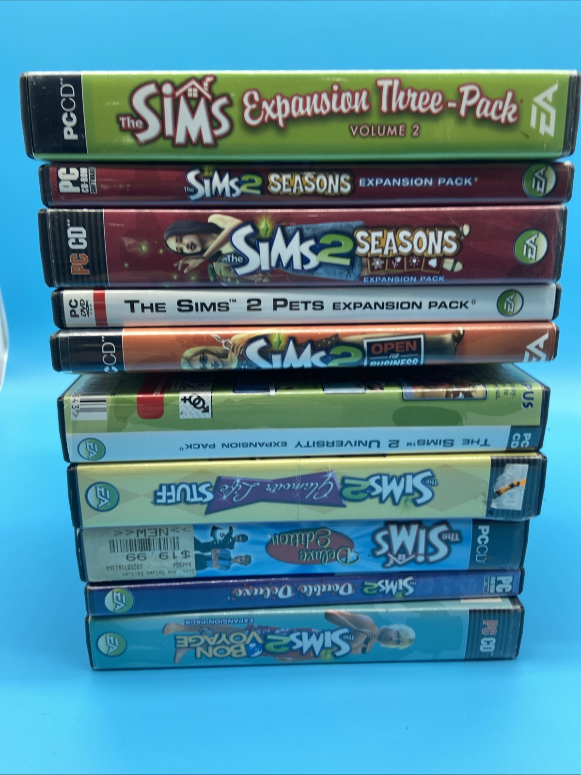 The Sims Ultimate Nostalgia Bundle: 10-Piece PC Expansion & Base Game Lot