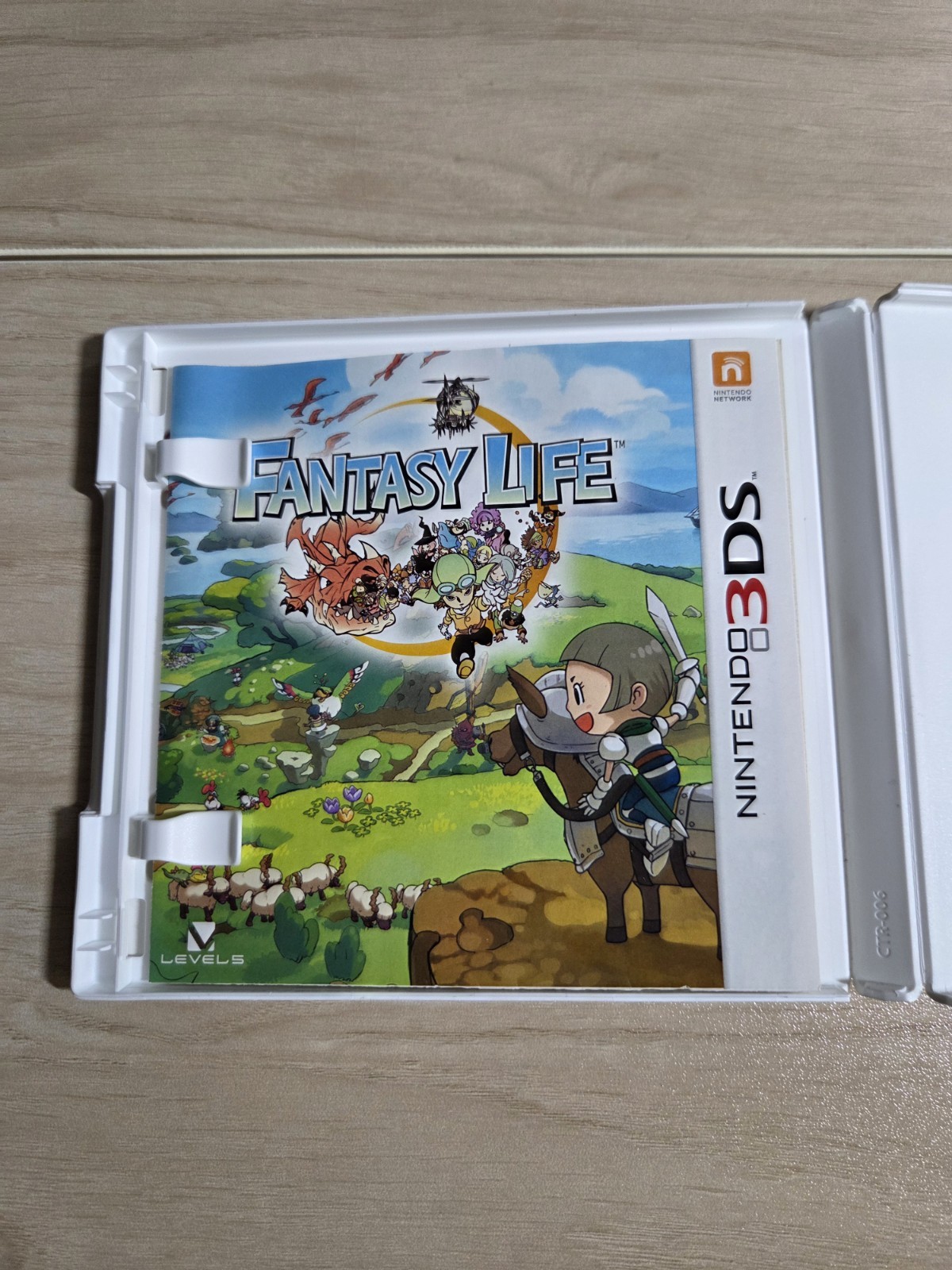 Nintendo 3DS Game Lot- Animal Crossing, Tomodachi Life, Miitopia & Fantasy Life
