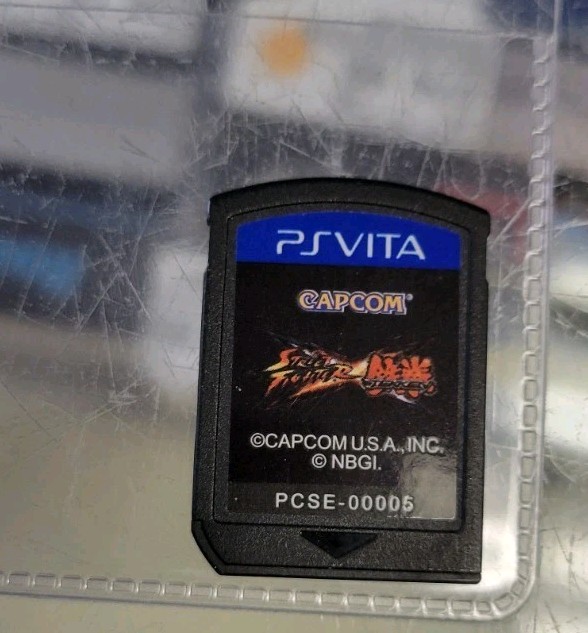 Street Fighter X Tekken (Sony PlayStation Vita, 2012) PS Vita Cart Only Tested
