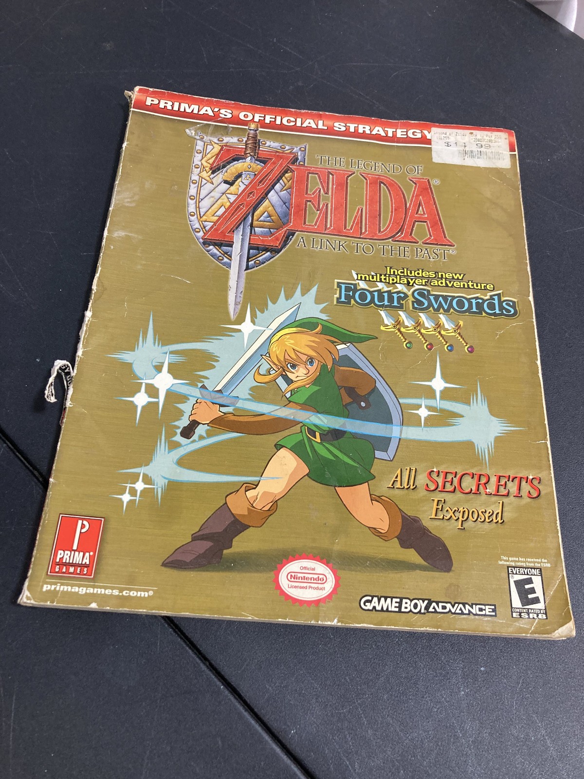 Zelda A Link to the Past Snes Cartridge, Manual, Map, Strategy Guide. Tested