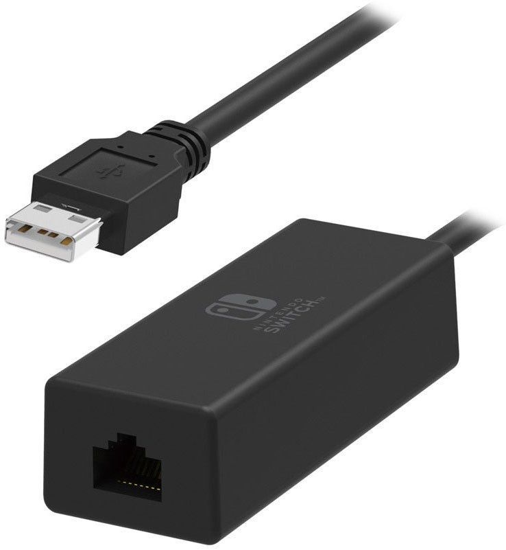 HORI Official Nintendo Switch and Switch OLED Wired Internet LAN Adapter