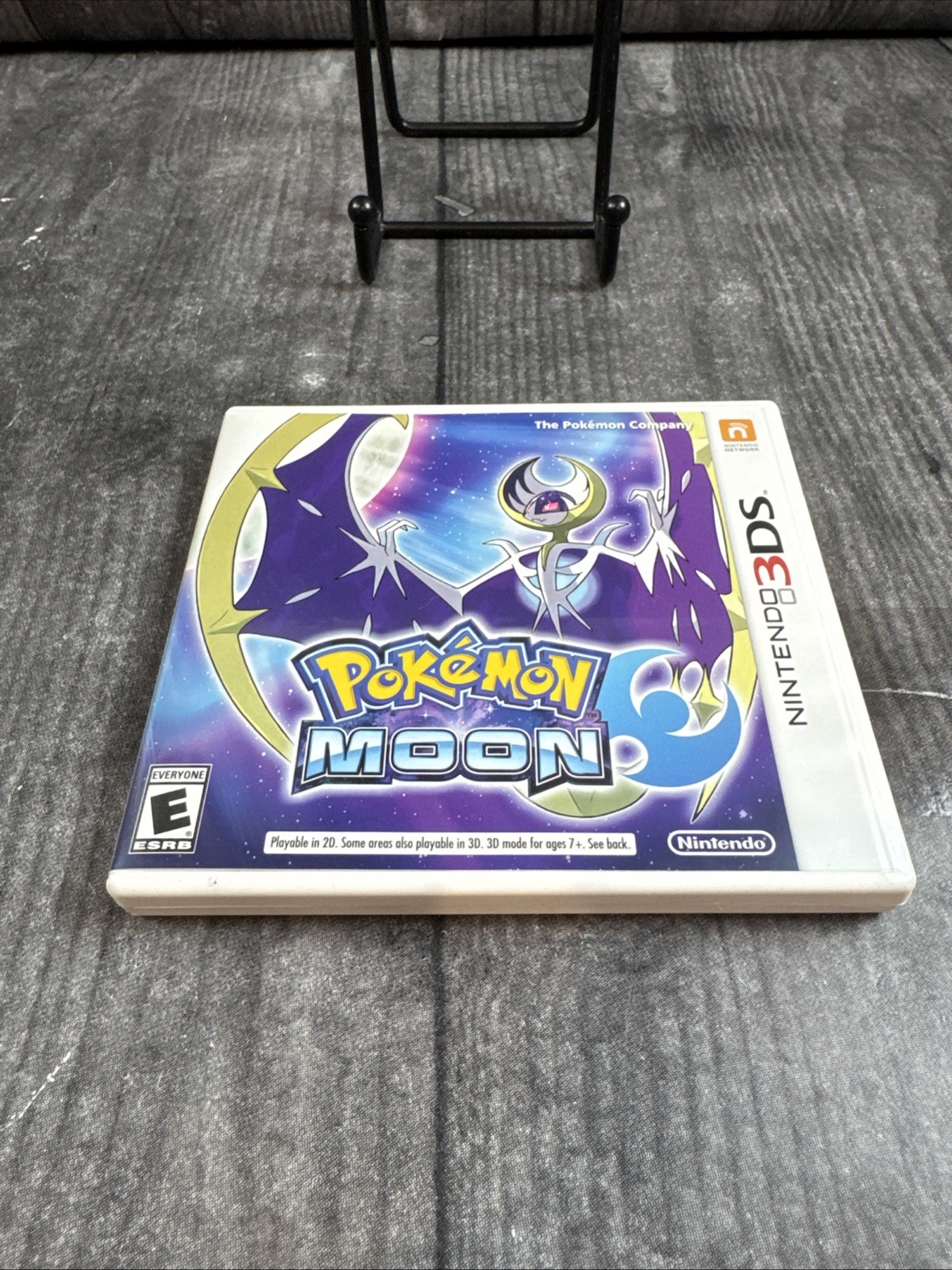 Pokémon Moon (Nintendo 3DS Game) Year 2016. Tested & Works Great