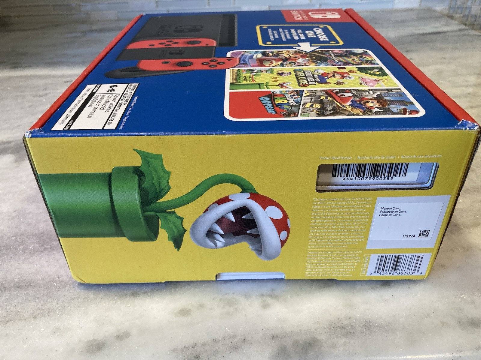 Nintendo Switch ZELDA OLED EMPTY BOX with Cardboard Insert Tray Owners Manual US