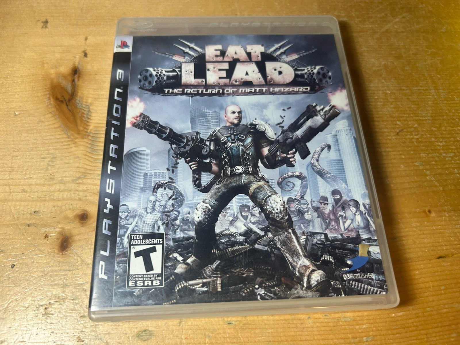 Eat Lead: The Return of Matt Hazard (Sony PlayStation 3) PS3 Tested Ships Free