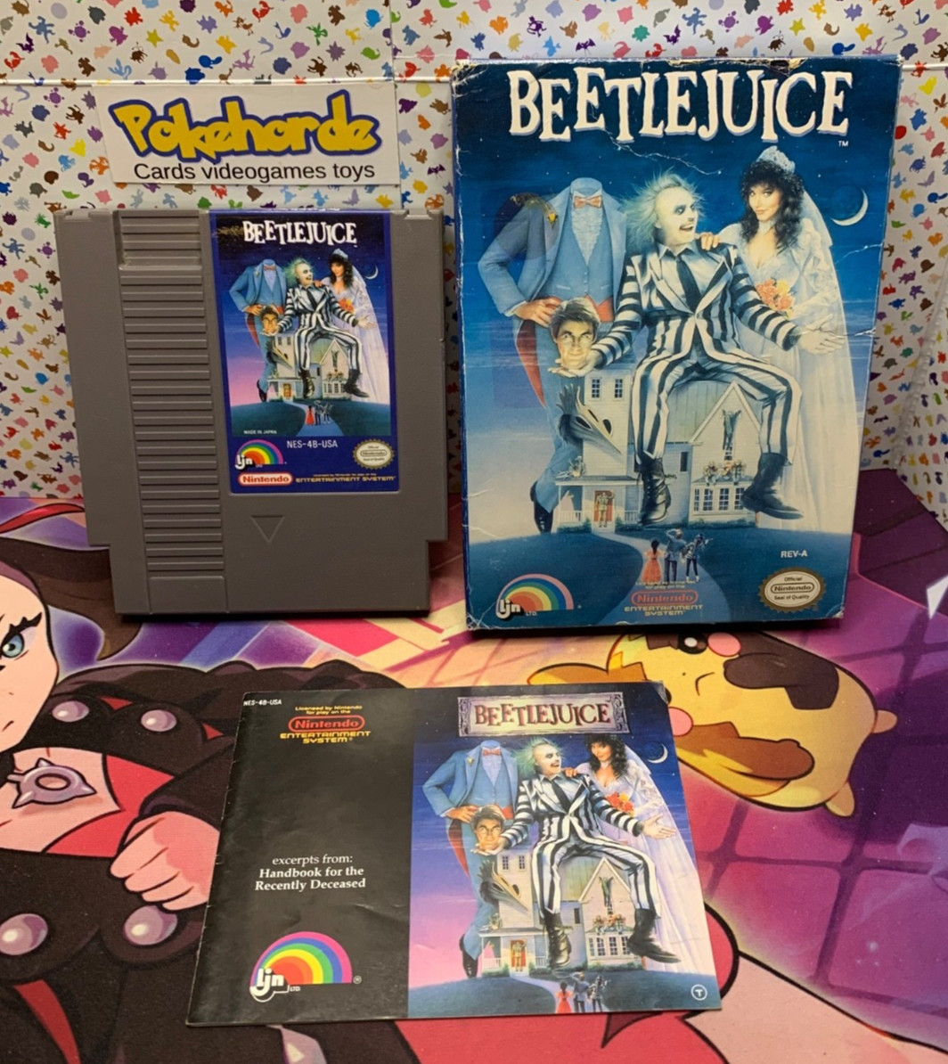 beetlejuice nes cib