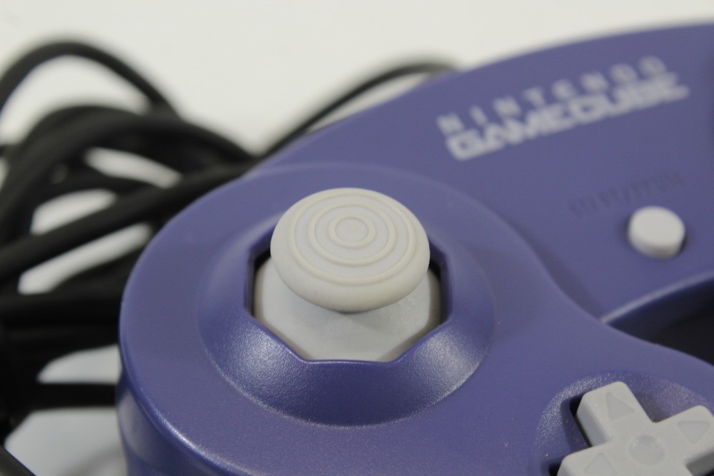 Official Nintendo GameCube Controller Pad Indigo Purple T3 TIGHT OEM GC DOL-003