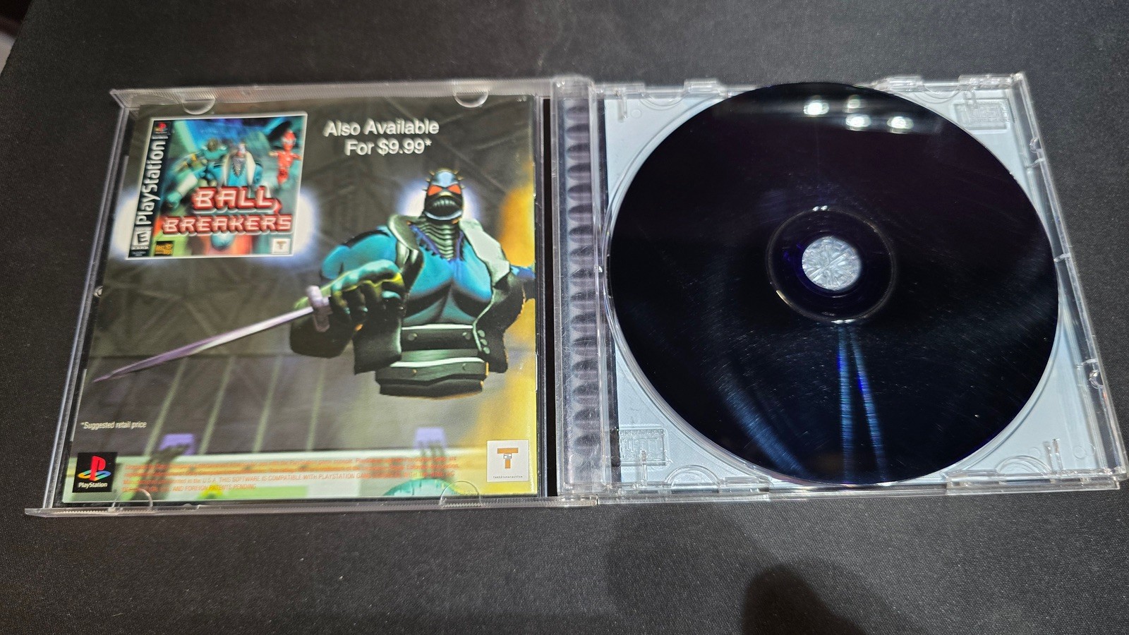 Action Bass Take 2 Interactive Sony Playstation 1 PS1 MINT condition COMPLETE!