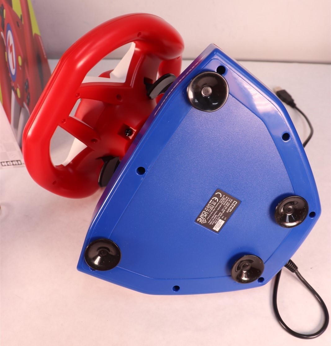 Hori NSW-204U Mario Kart Racing Wheel Pro Mini for Nintendo Switch Open Box