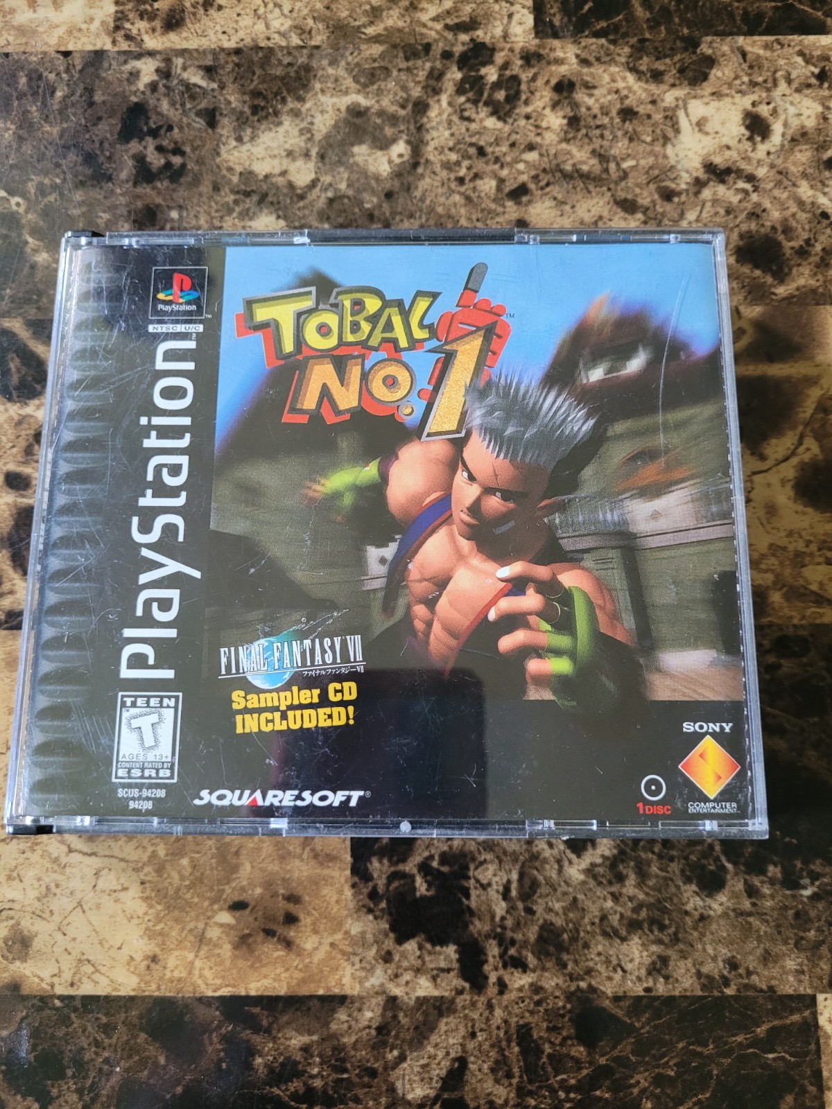 Tobal No 1 (Sony PlayStation 1 PS1, 1996) CIB Complete In Box (Tested & Working)