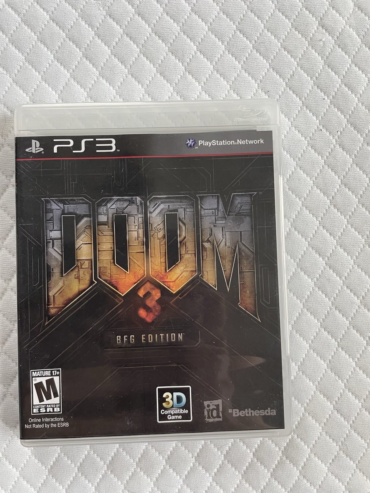 Doom 3 BFG Edition – Sony Playstation 3 / PS3 W/MANUAL