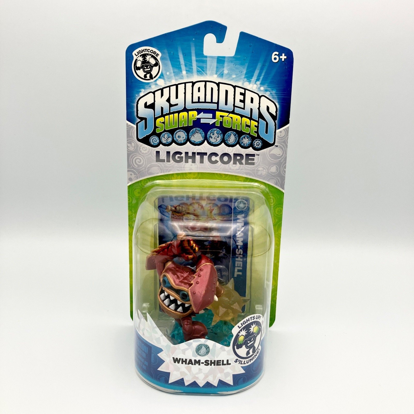 Skylanders Swap Force Wham Shell Lightcore Figure NIB Activision NEW SEALED