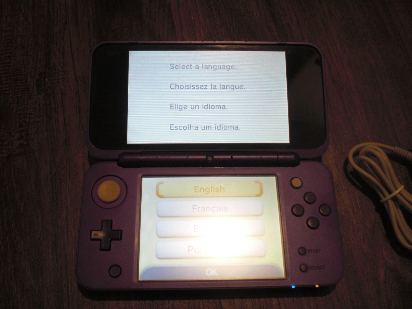 Nintendo New 2DS 3DS XL Console Orange White Play 3DS DS 2DS Games System TESTED