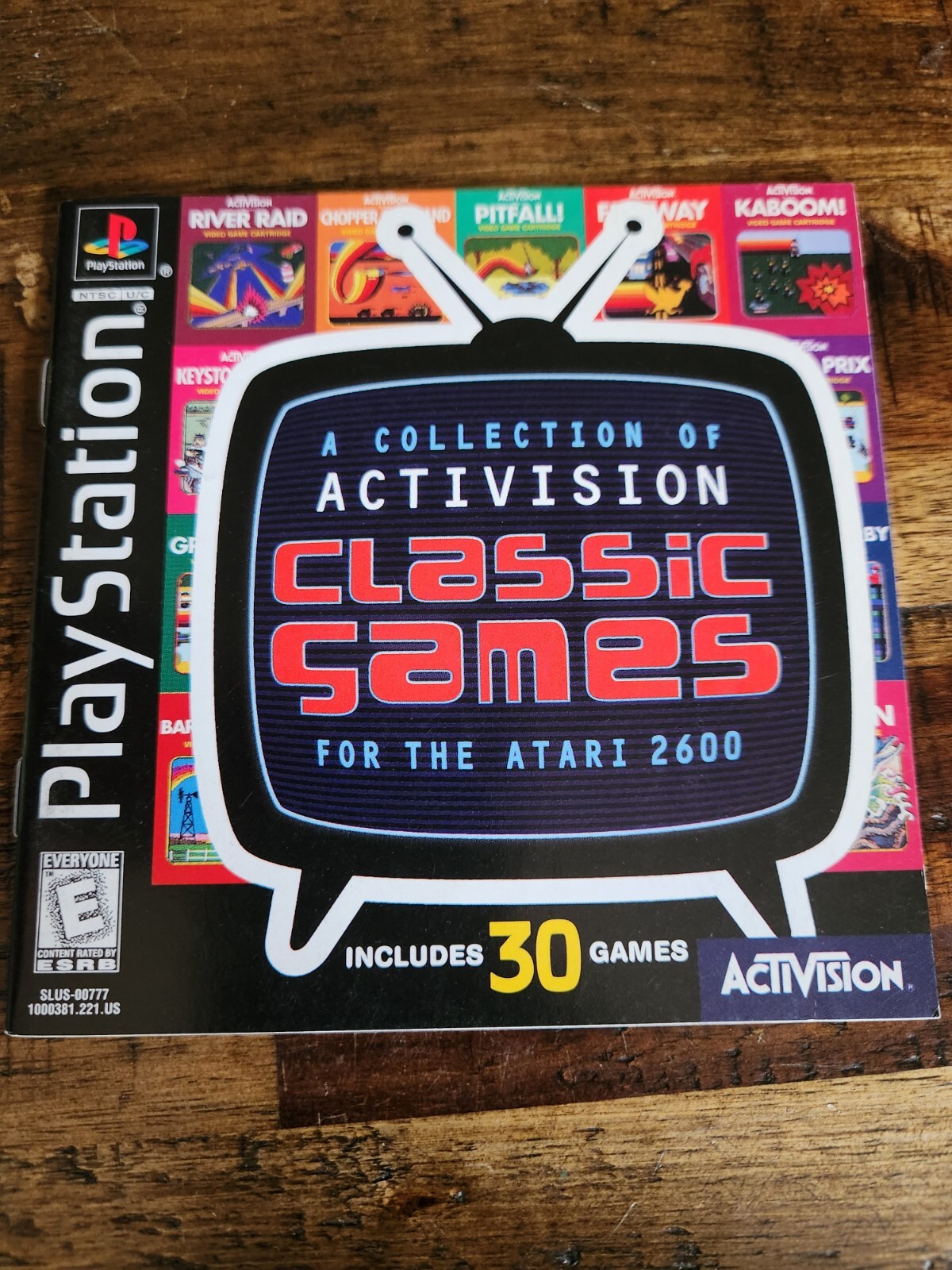 Activision Classics (Sony PlayStation 1, 1998) Manual