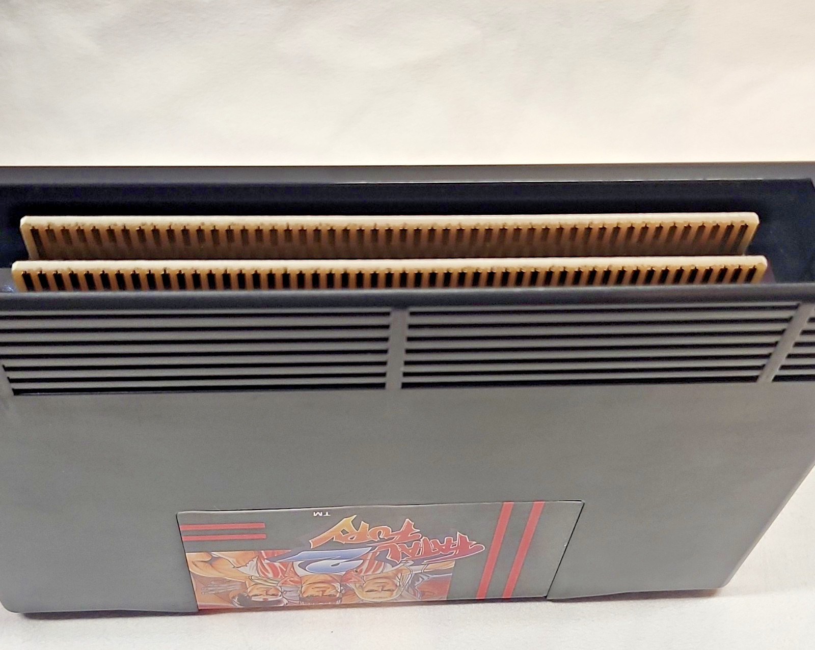 Near Mint – Fatal Fury 2 -DOG TAG – SNK Neo Geo AES – CIB Complete US Authentic