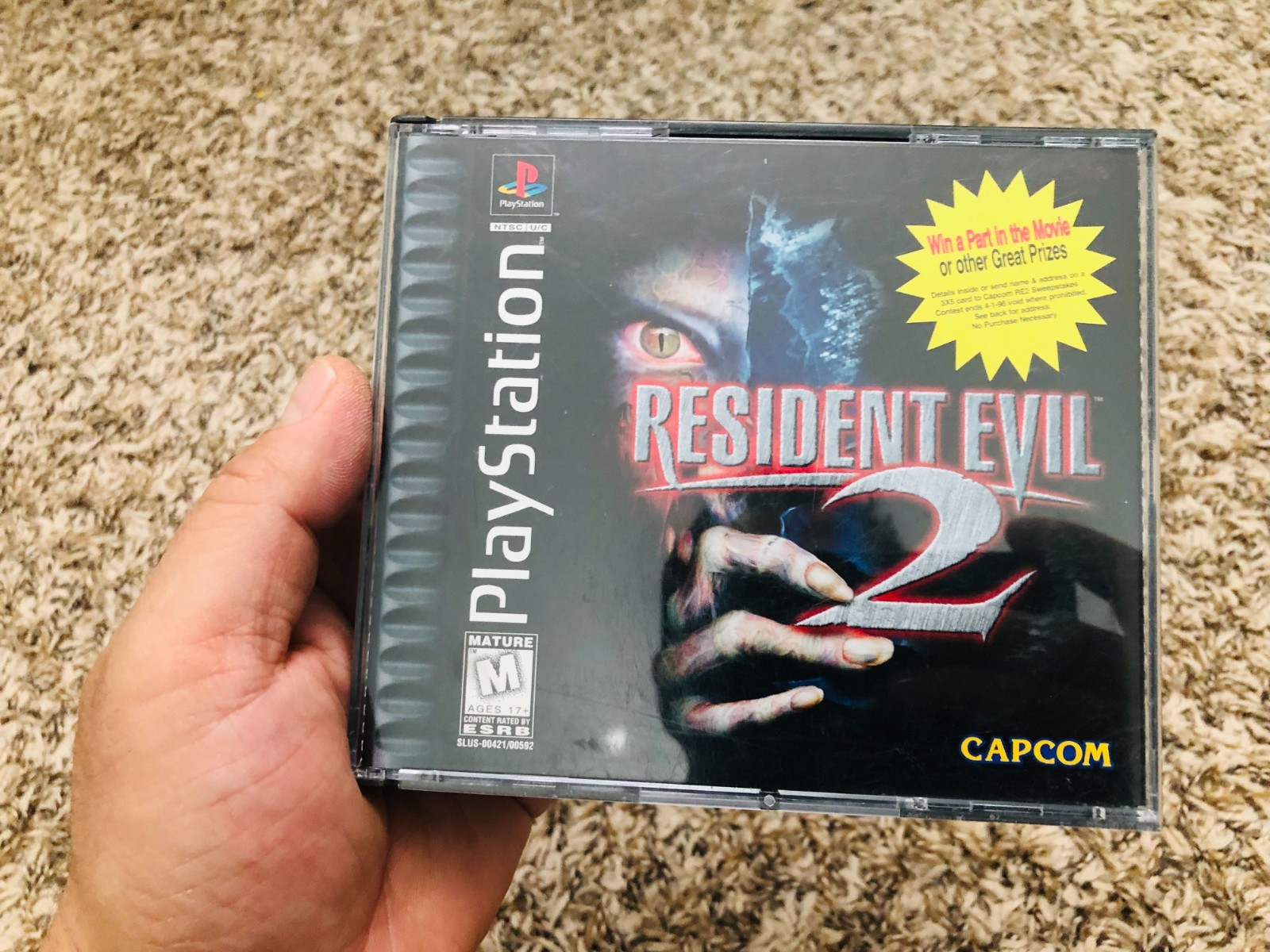 Resident Evil 2: Dual Shock Edition (PlayStation 1, 1998) Missing Disc 1 Tested