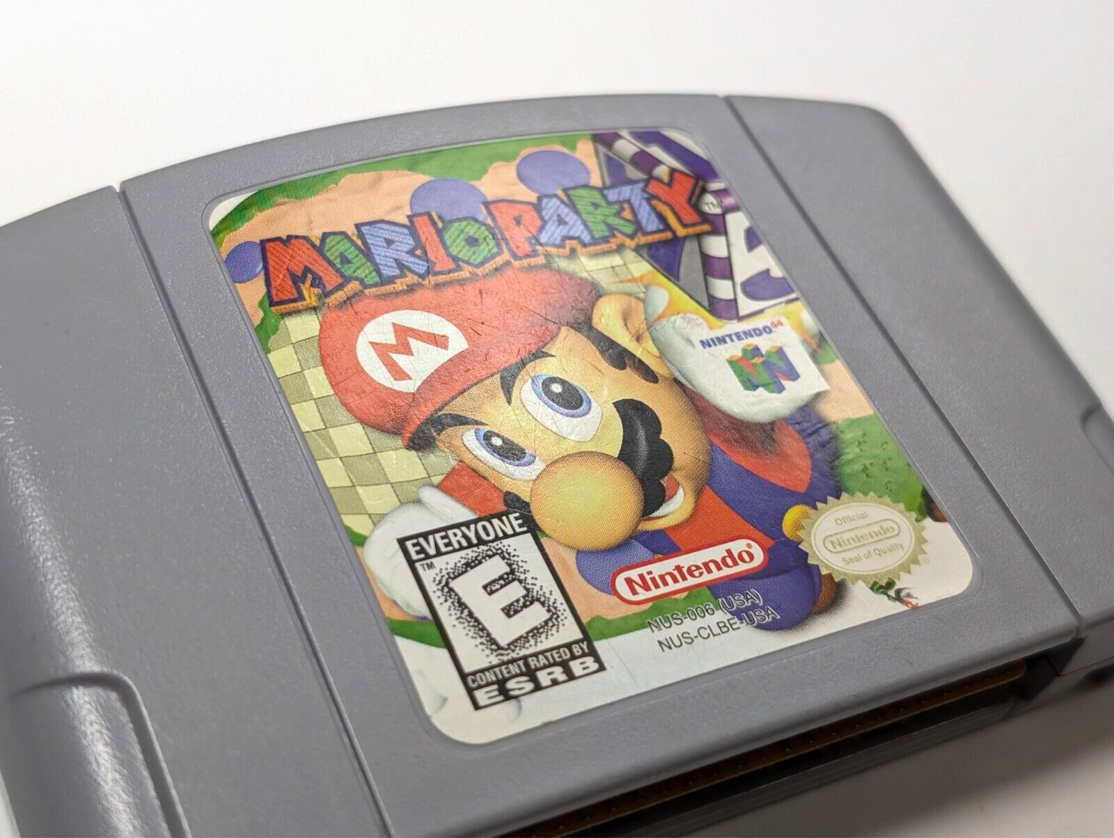 Mario Party 1 Nintendo 64 N64 with box (two flaps missing) authentic