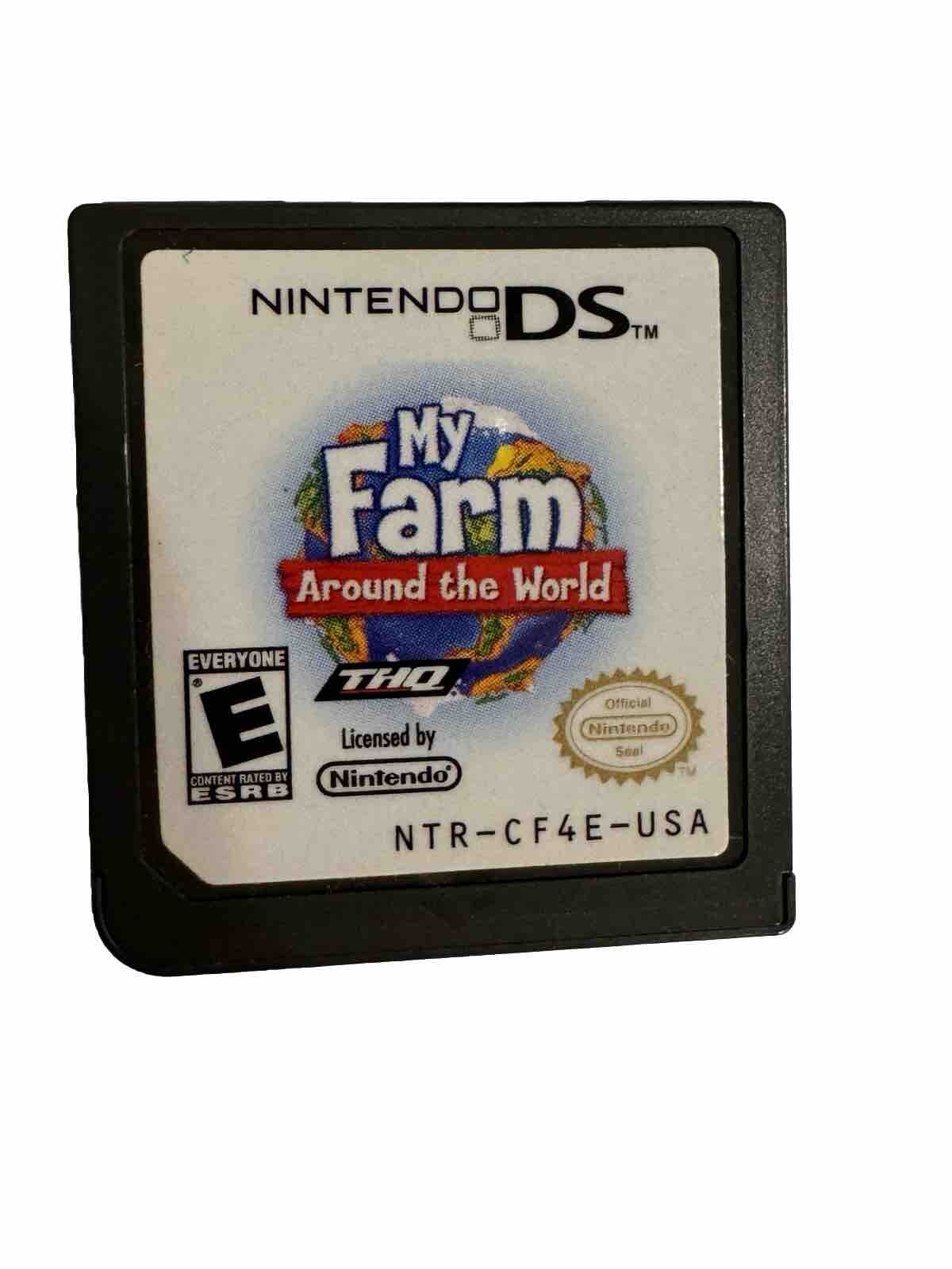 MY FARM AROUND THE WORLD NINTENDO DS GAME 3DS 2DS LITE DSI XL SHIPS FAST!
