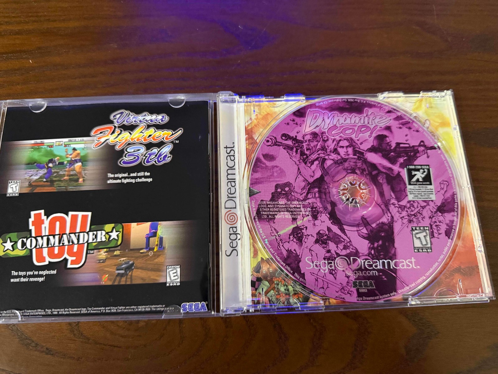 Dynamite Cop (Sega Dreamcast, 1999) – AUTHENTIC, TESTED, CIB, SEE PICS, READ DES
