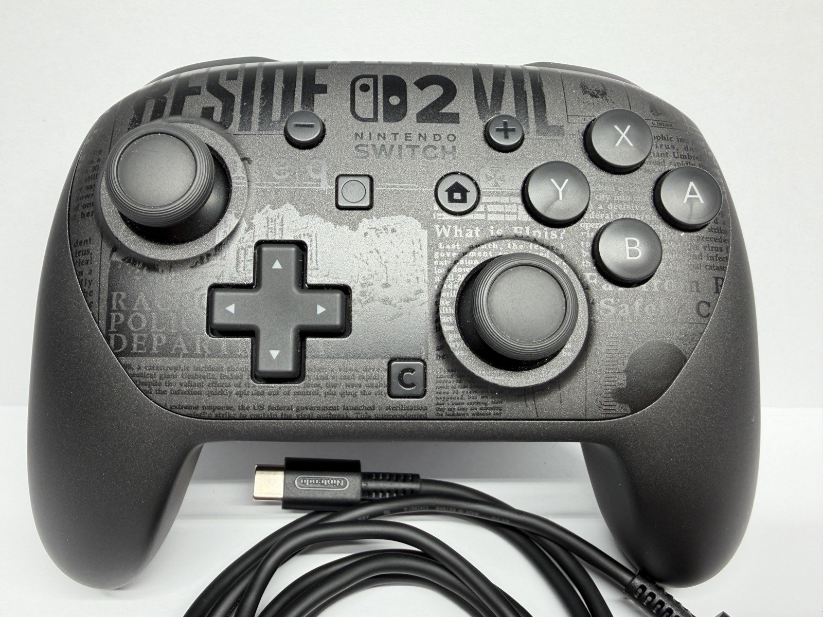Nintendo Switch 2 Pro Controller – Resident Evil Requiem Special Edition – NM