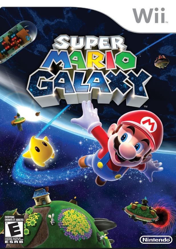 Replacement Super Mario Galaxy Nintendo Wii Case NO GAME OEM Good