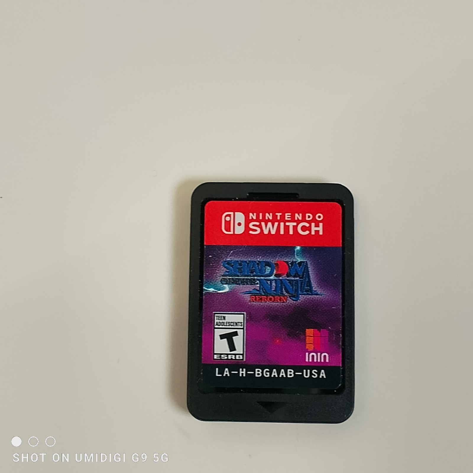 Shadow of the Ninja Reborn (Nintendo Switch, Natsume) Complete w/ Manual Tested