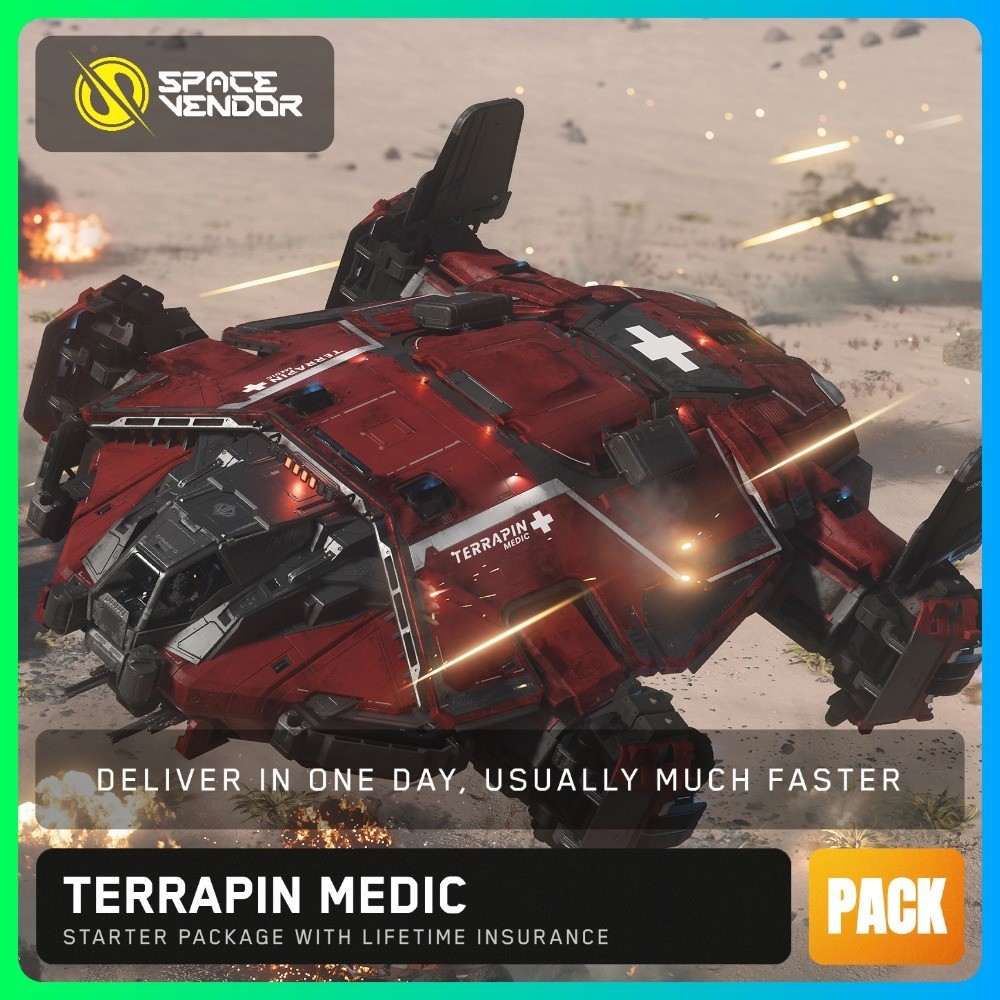 Star Citizen Terrapin Medic LTI Starter Game Pack CCUd – Space Vendor
