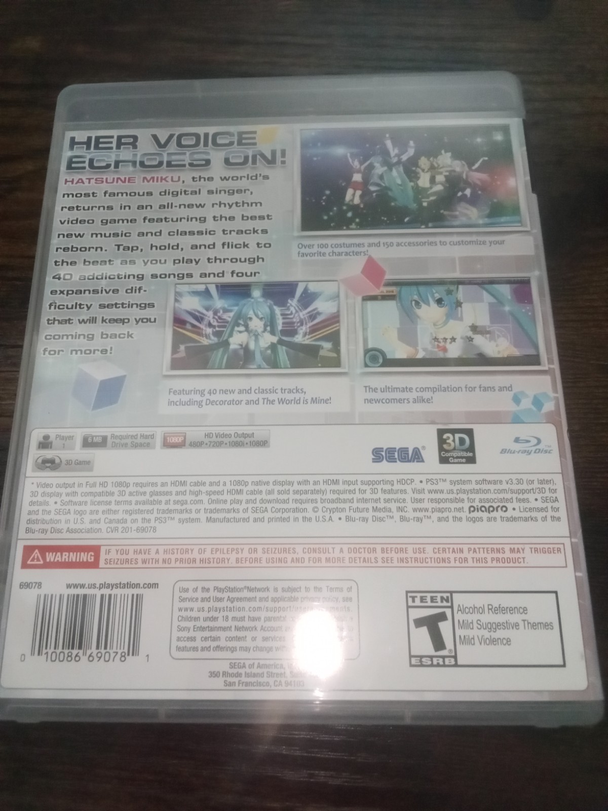 Hatsune Miku: Project DIVA F 2nd PS3 ( ENGLISH VERSION )