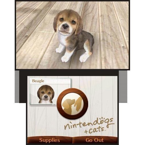 Nintendogs + Cats: Golden Retriever & New Friends 3DS New Sealed Game (2011 Pet)