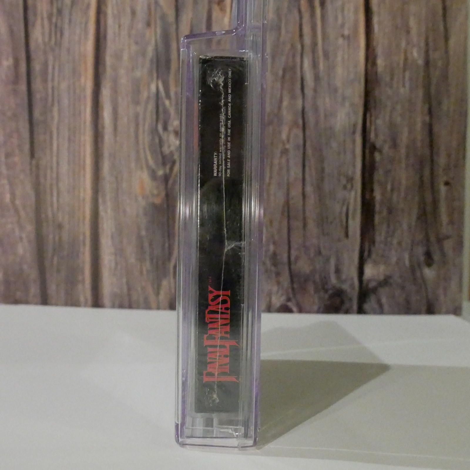 Final Fantasy NES 1990 CGC 8.5 CIB Oval SOQ Maps Box Cello Nintendo