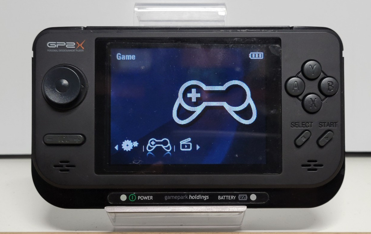 GamePark GP2X F100 Handheld Console Working Retro Emulator System Korea